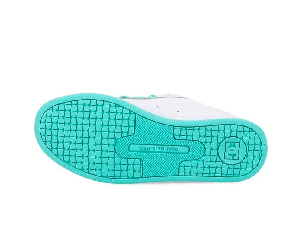 Zapatilla Mujer Dc Court Graffik Blanco-4