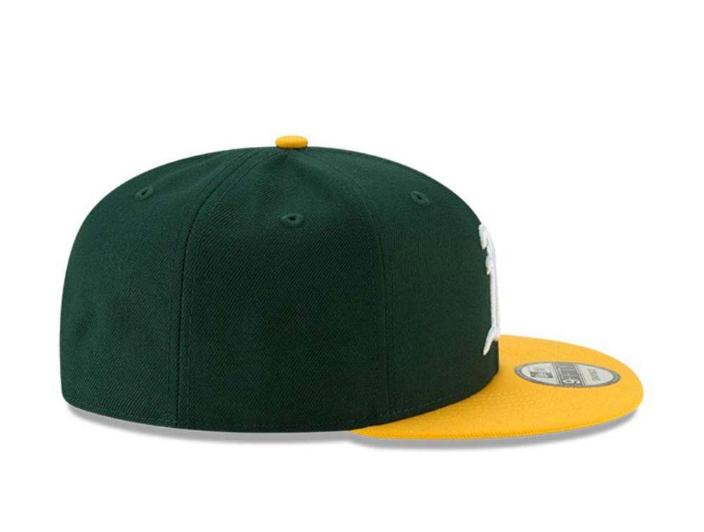 Jockey New Era Mlb 950 Oakland Athletics Unisex Verde-Amarillo-4