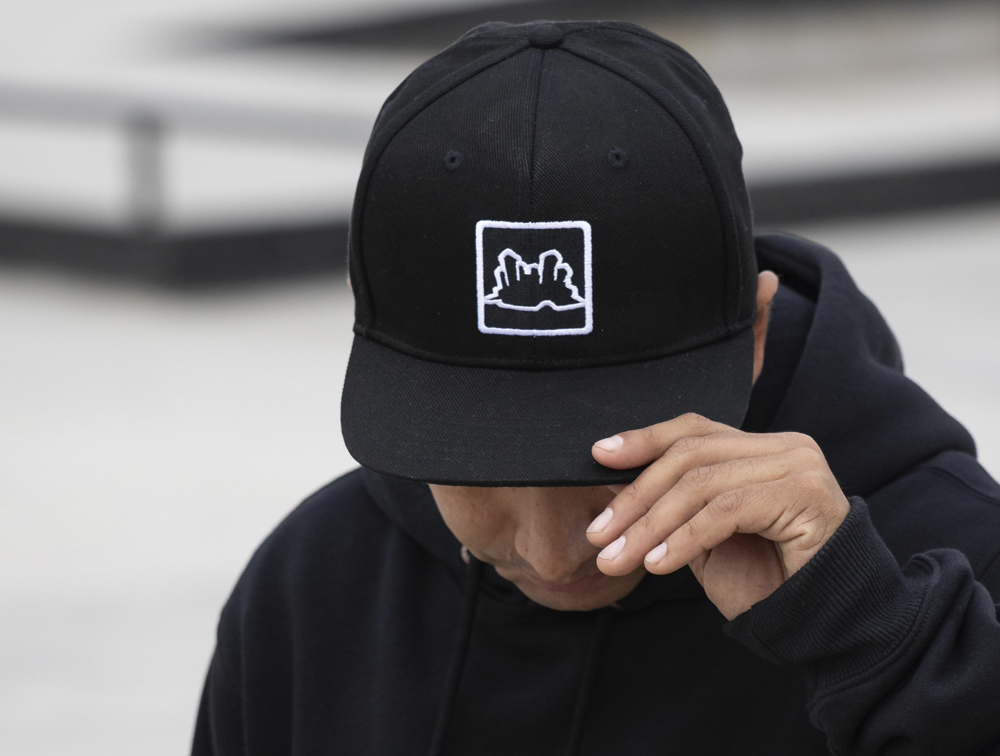 Gorro Unisex Gangsta Cp Snap Icon Negro I-2