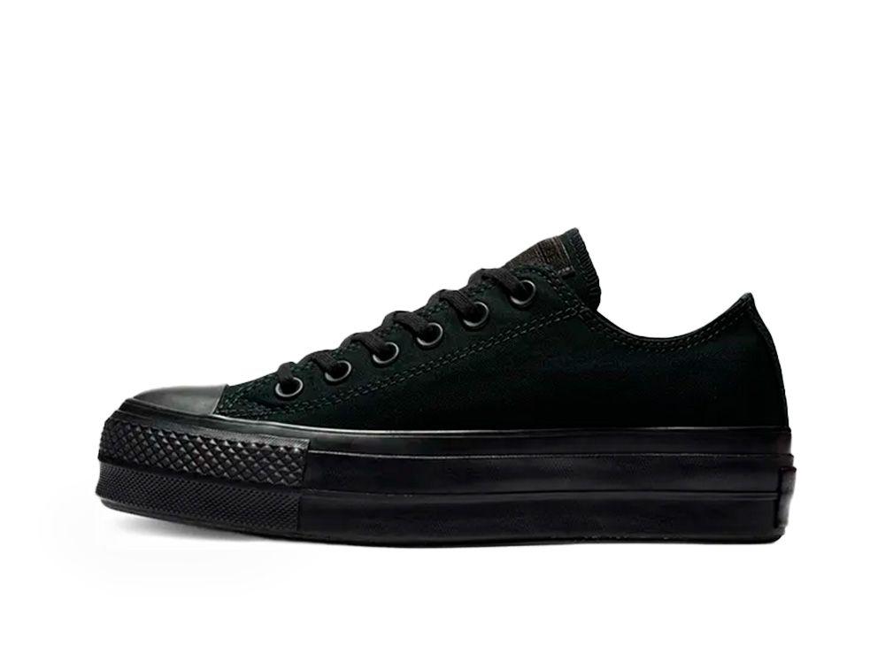 Zapatilla Converse Chuck Taylor Lift Mujer Negro Plataforma-4