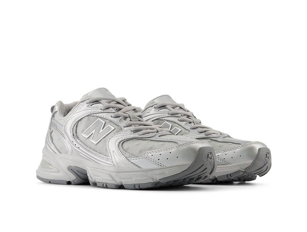 Zapatilla New Balance 530 Unisex Gris - Blanco-1