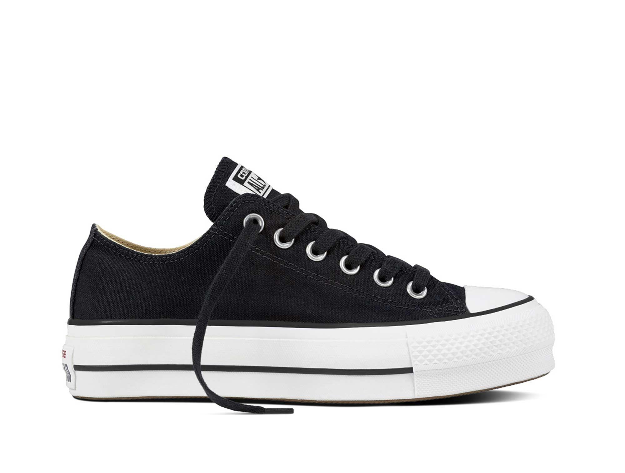 Zapatilla Converse Chuck Taylor Plataforma Mujer Negro-0