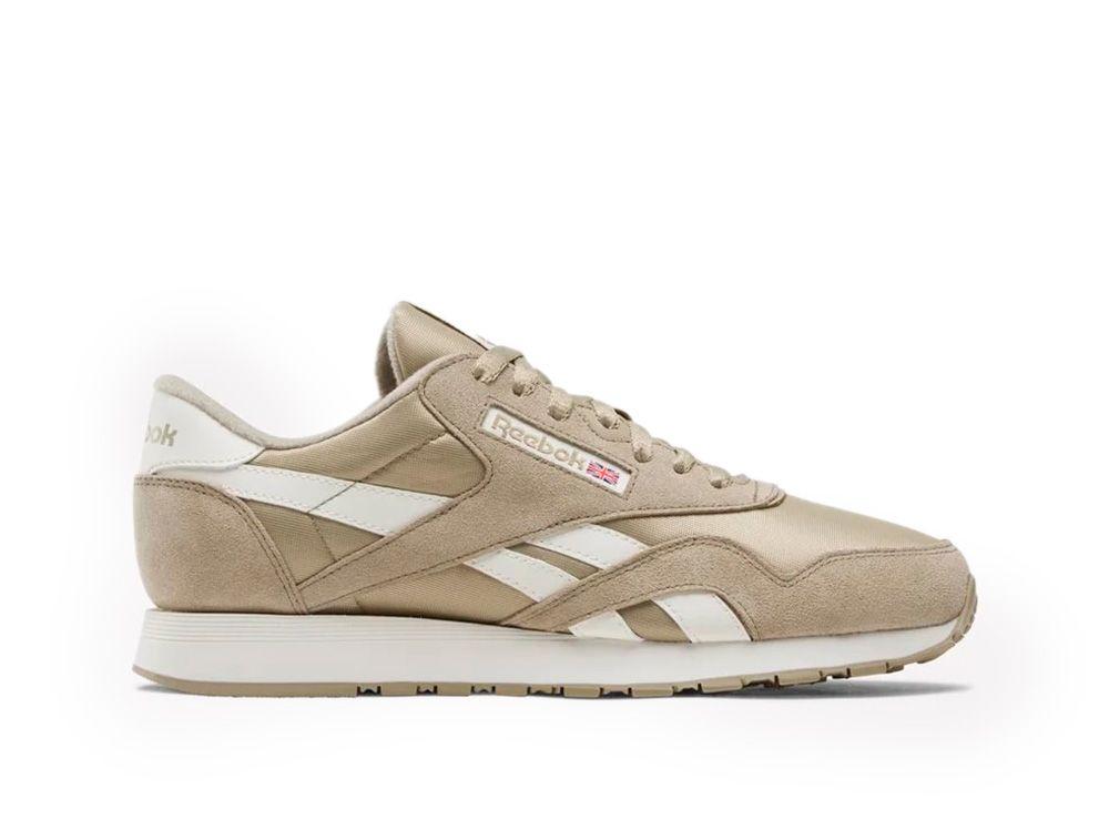Zapatilla Reebok Classic Nylon Hombre Gris - Blanco-1
