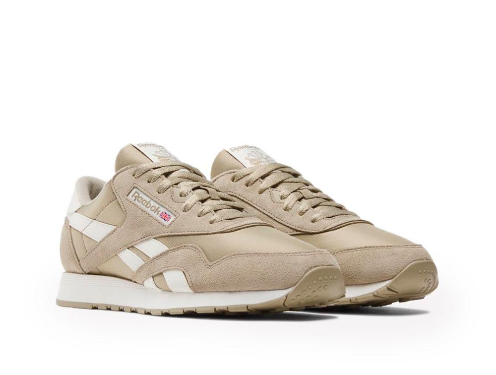 Zapatilla Reebok Classic Nylon Hombre Gris - Blanco-3