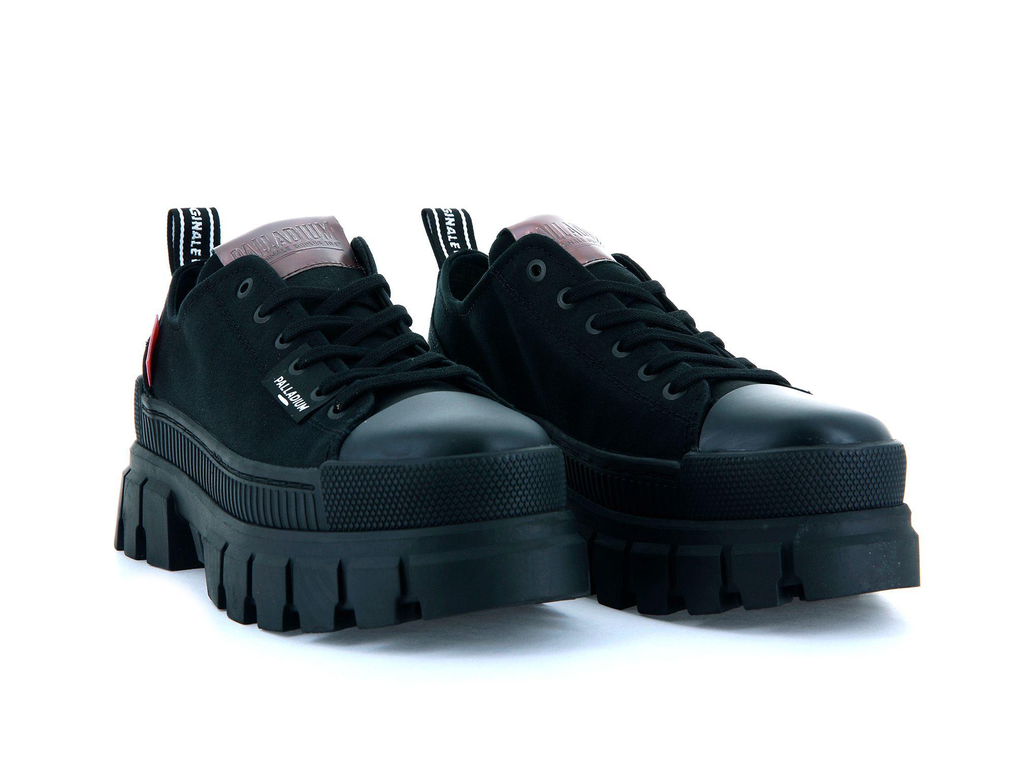 Zapatilla Palladium Revolt Tx Mujer Mono Negro-6