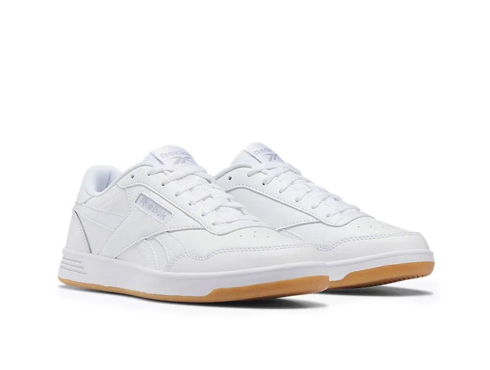 Zap Reebok Court Advance Mujer Blanco - Suela Blanca - Gum-1