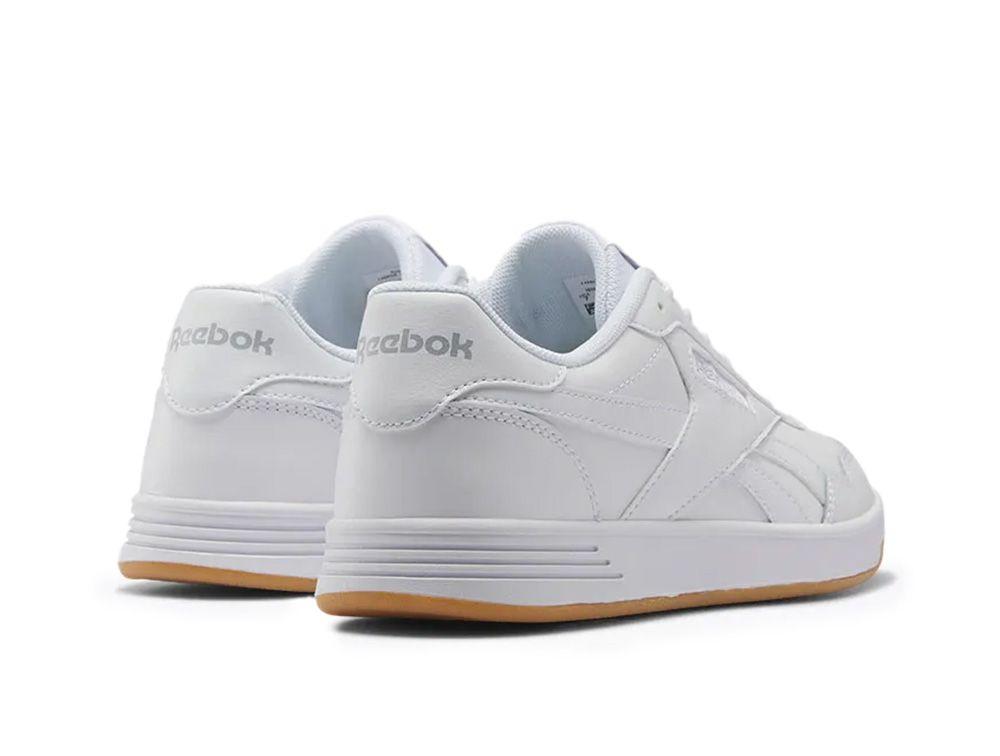 Zap Reebok Court Advance Mujer Blanco - Suela Blanca - Gum-2