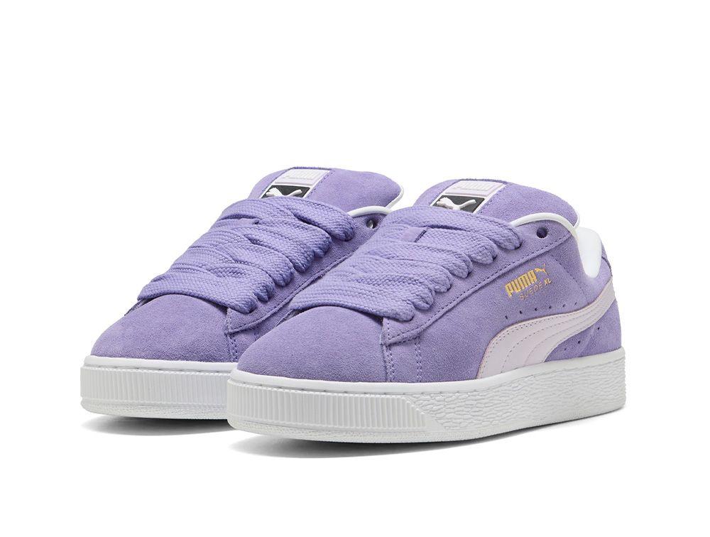 Zapatilla Puma Suede Xl Mujer Lila-3