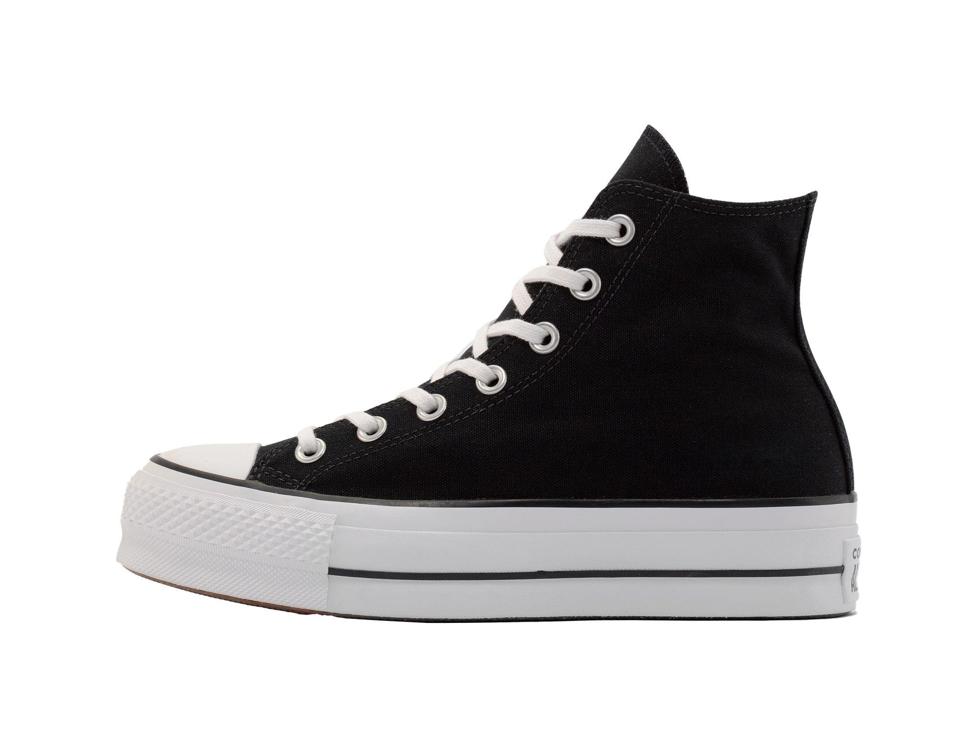 Zapatilla Converse Chuck Taylor Hi Plataforma Mujer Negro-3