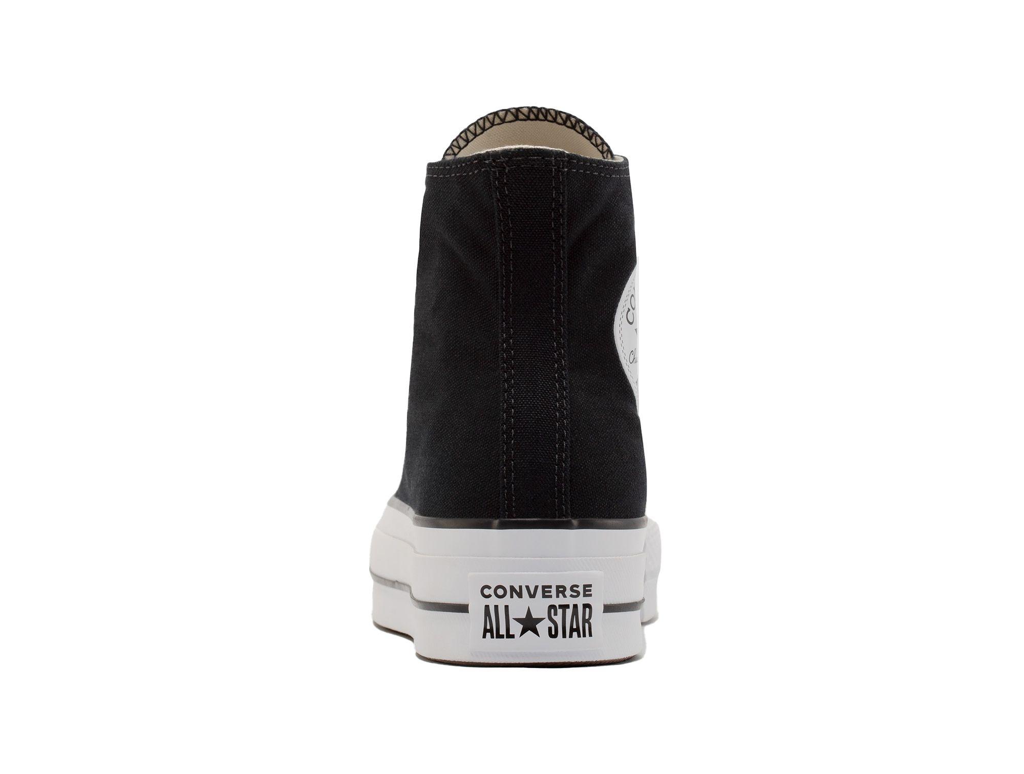 Zapatilla Converse Chuck Taylor Hi Plataforma Mujer Negro-5