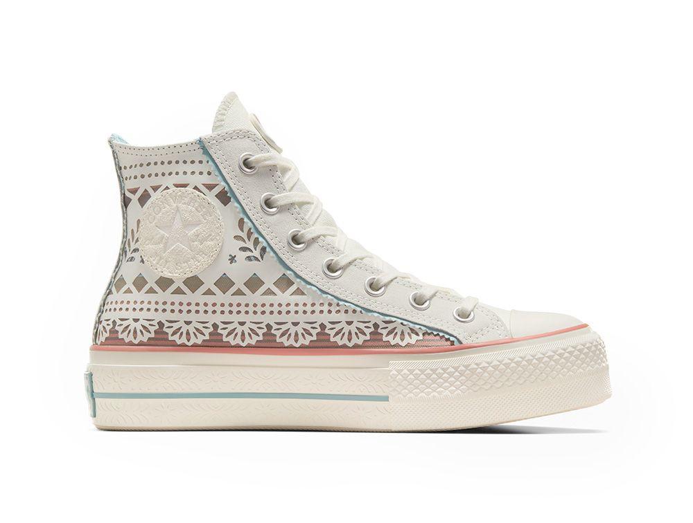 Zapatilla Converse Chuck T Lift Unisex Blanco-0