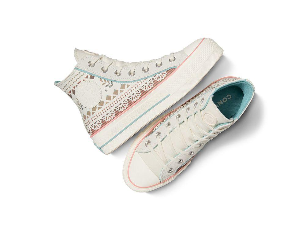 Zapatilla Converse Chuck T Lift Unisex Blanco-3