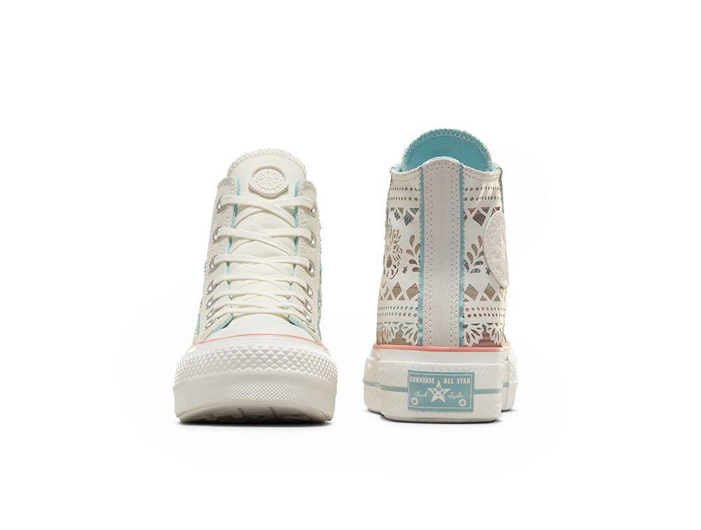 Zapatilla Converse Chuck T Lift Unisex Blanco-5