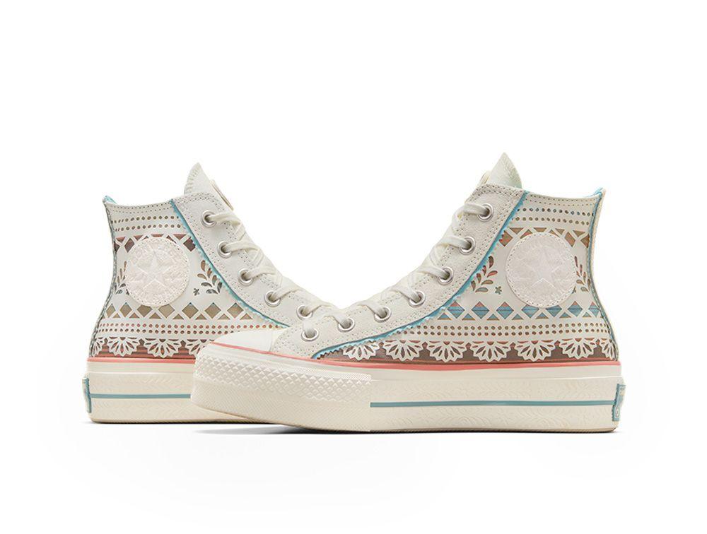 Zapatilla Converse Chuck T Lift Unisex Blanco-6