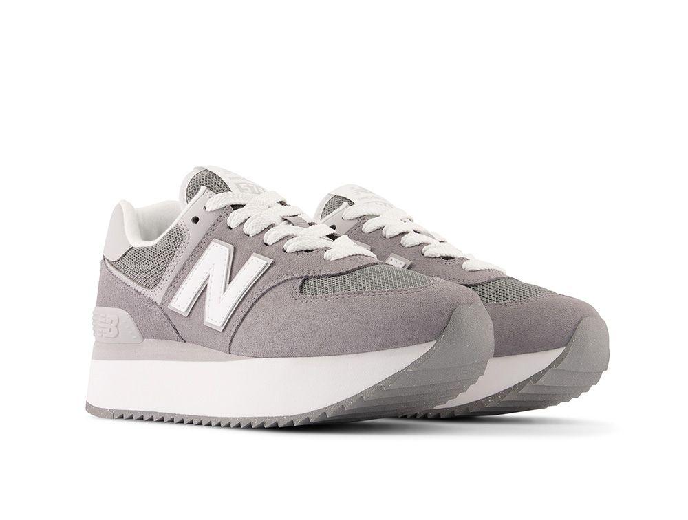 Zapatilla New Balance 574 STACKED Mujer Gris-3