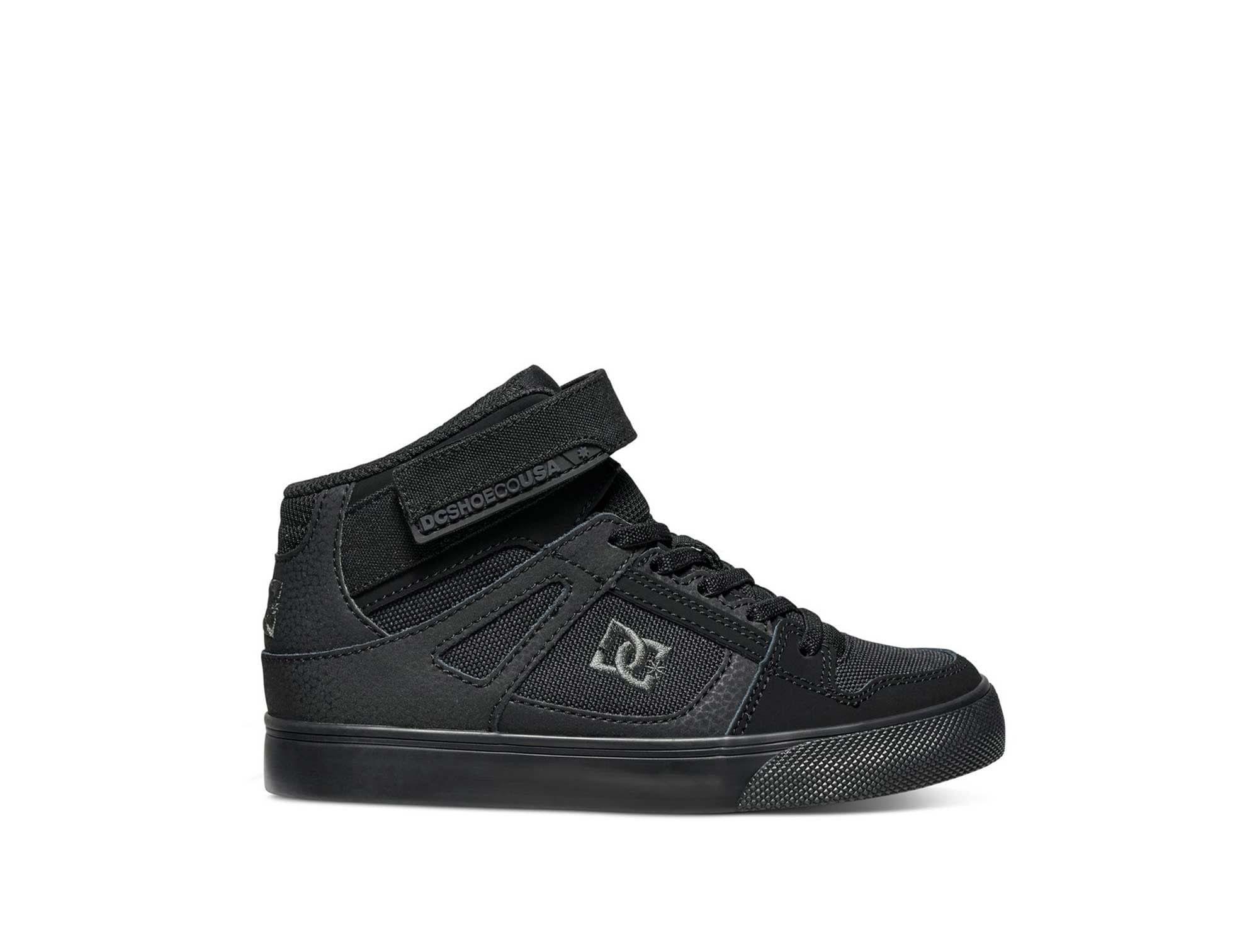 Zapatilla Dc Pure High-Top Cadete Negro-0