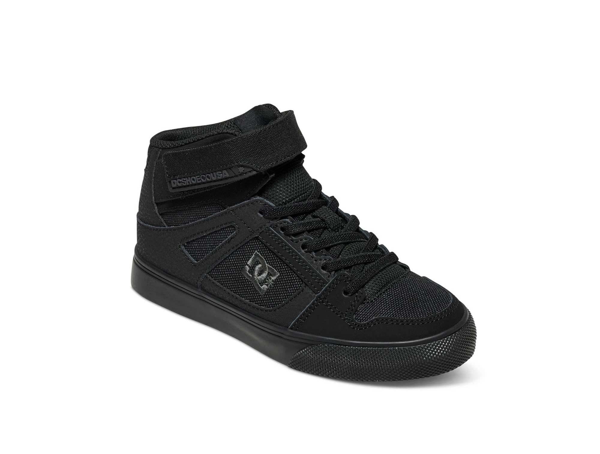 Zapatilla Dc Pure High-Top Cadete Negro-1
