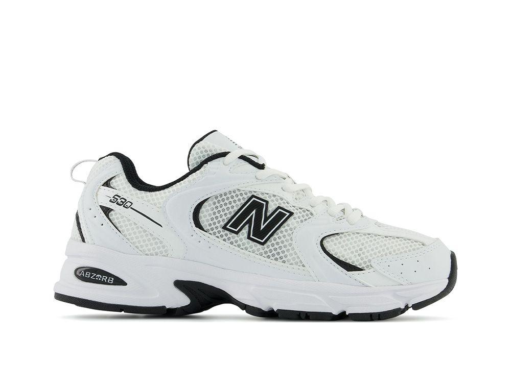 Zapatilla New Balance 530 Unisex Blanco - Negro-0