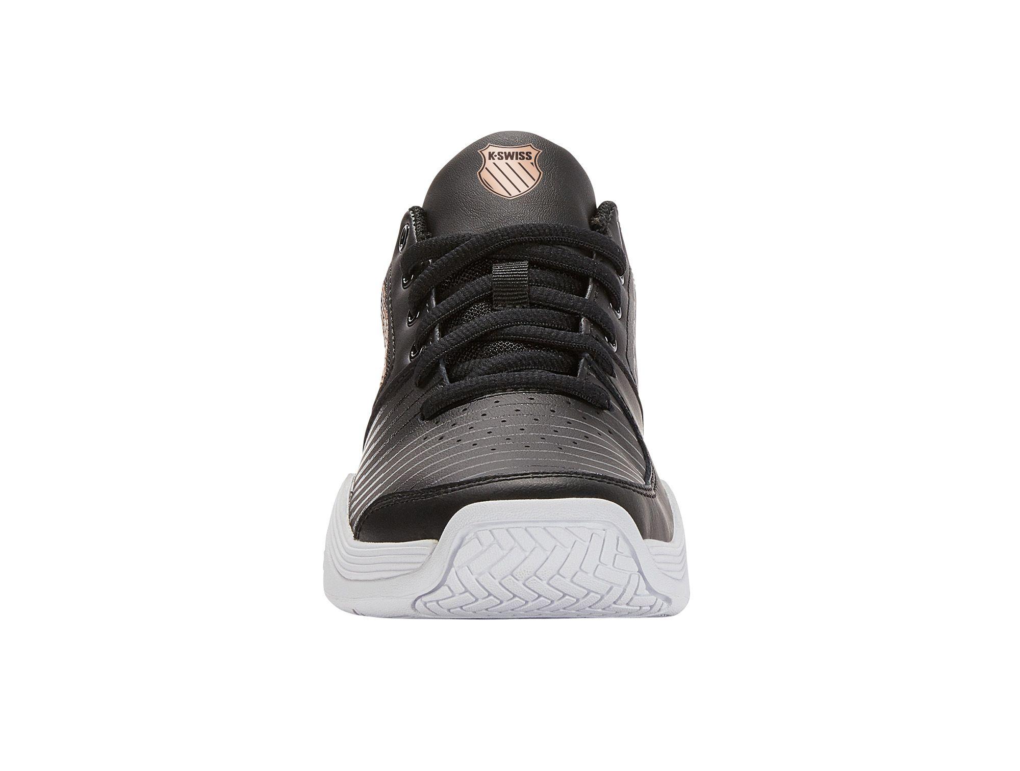 Zapatilla Kswiss Court Express Mujer Negro-2