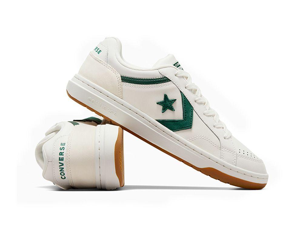 Zapatilla Converse Pro Blaze Classic Hombre Blanco - Verde-5