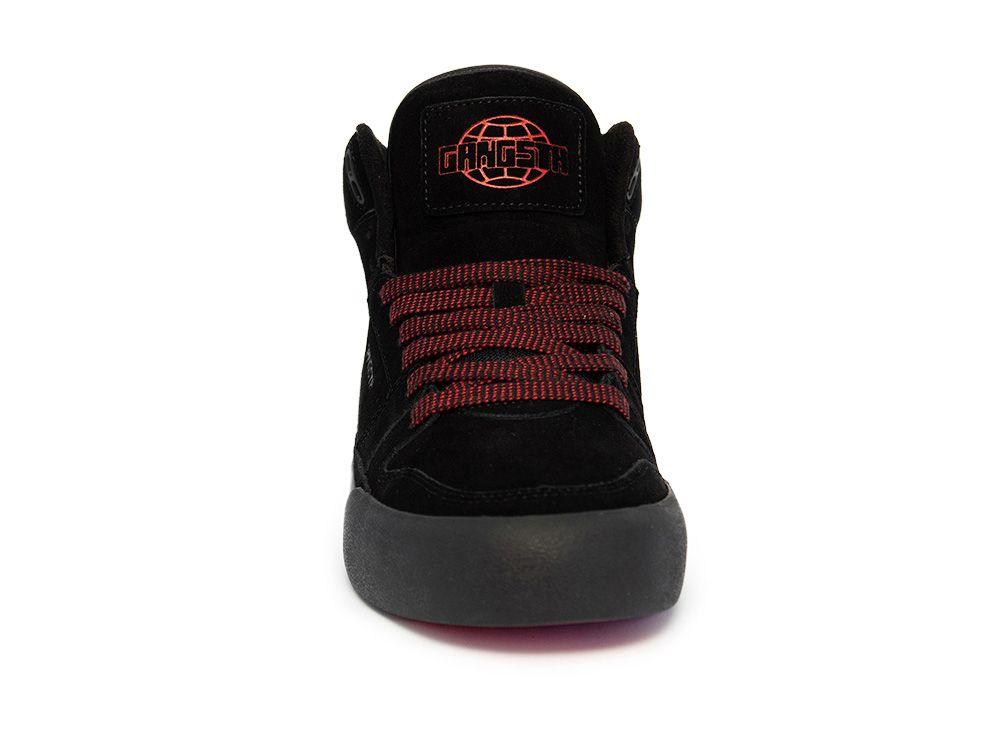 Zapatilla Gangsta Trooper Mid Hombre Negro-2