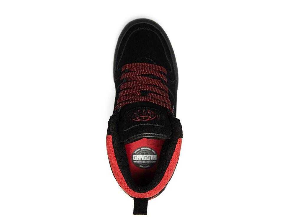 Zapatilla Gangsta Trooper Mid Hombre Negro-4