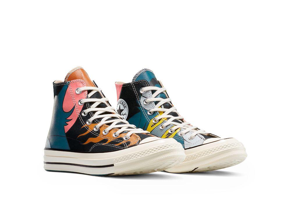 Zapatilla Unisex Converse Chuck 70 Hi Tom Y Jerry Negro-6