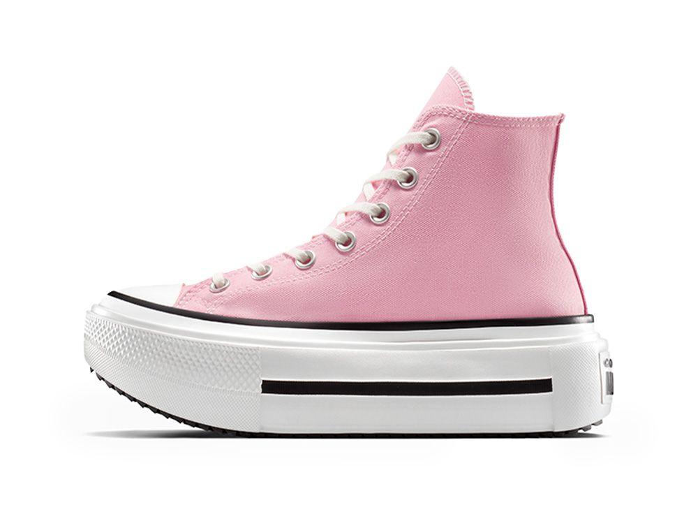 Zapatilla Mujer Converse Chuck Taylor Double Stack Rosado-1