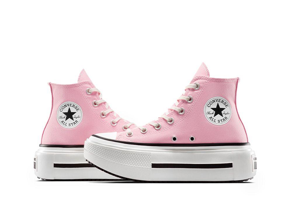Zapatilla Mujer Converse Chuck Taylor Double Stack Rosado-6