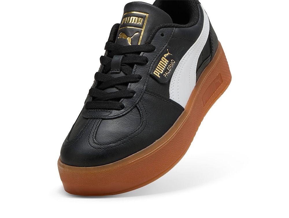 Zapatillas Puma Palermo Elevata Lth Mujer Negro-1