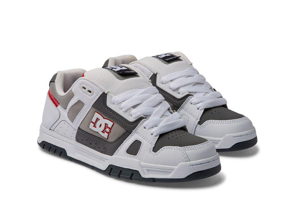 Zapatilla Dc Stag Hombre Blanco-3