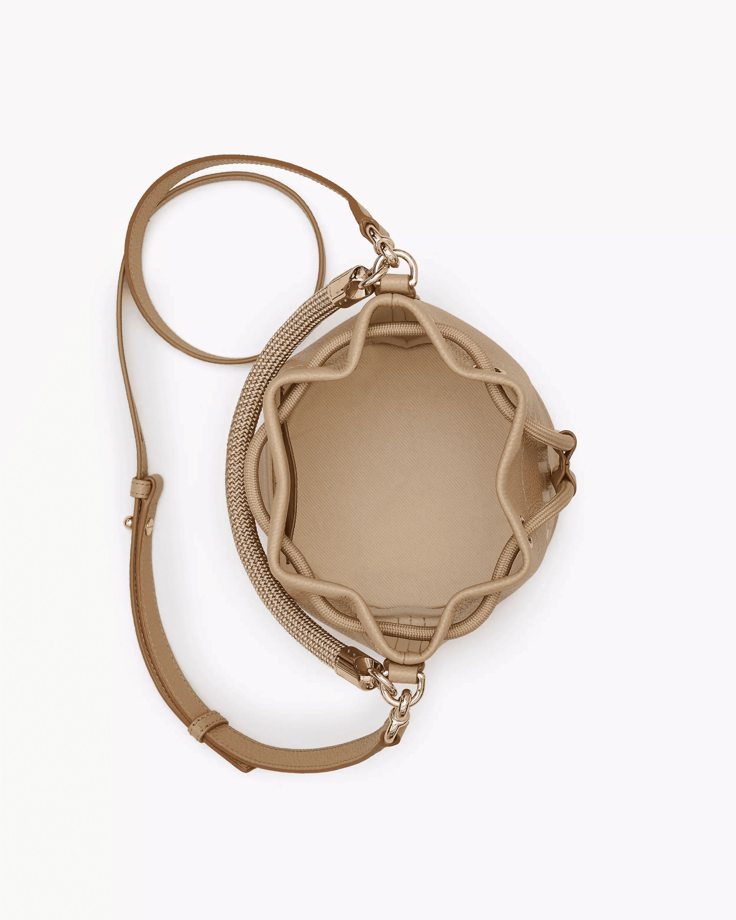 Bombonera The Bucket Marc Jacobs Beige Large-4