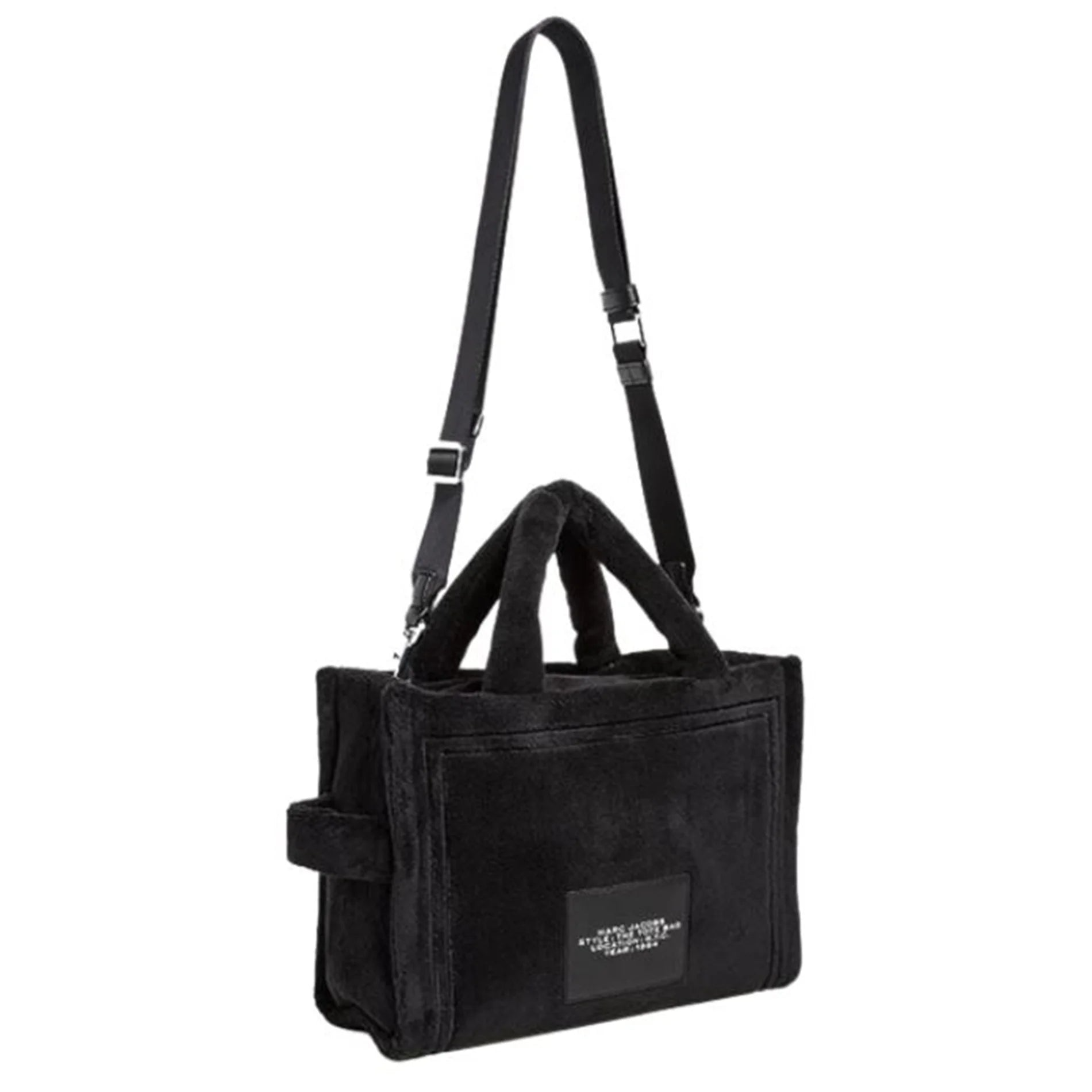 Cartera The Tote Bag Marc Jacobs The Medium Terry Tote Bag In Black-2