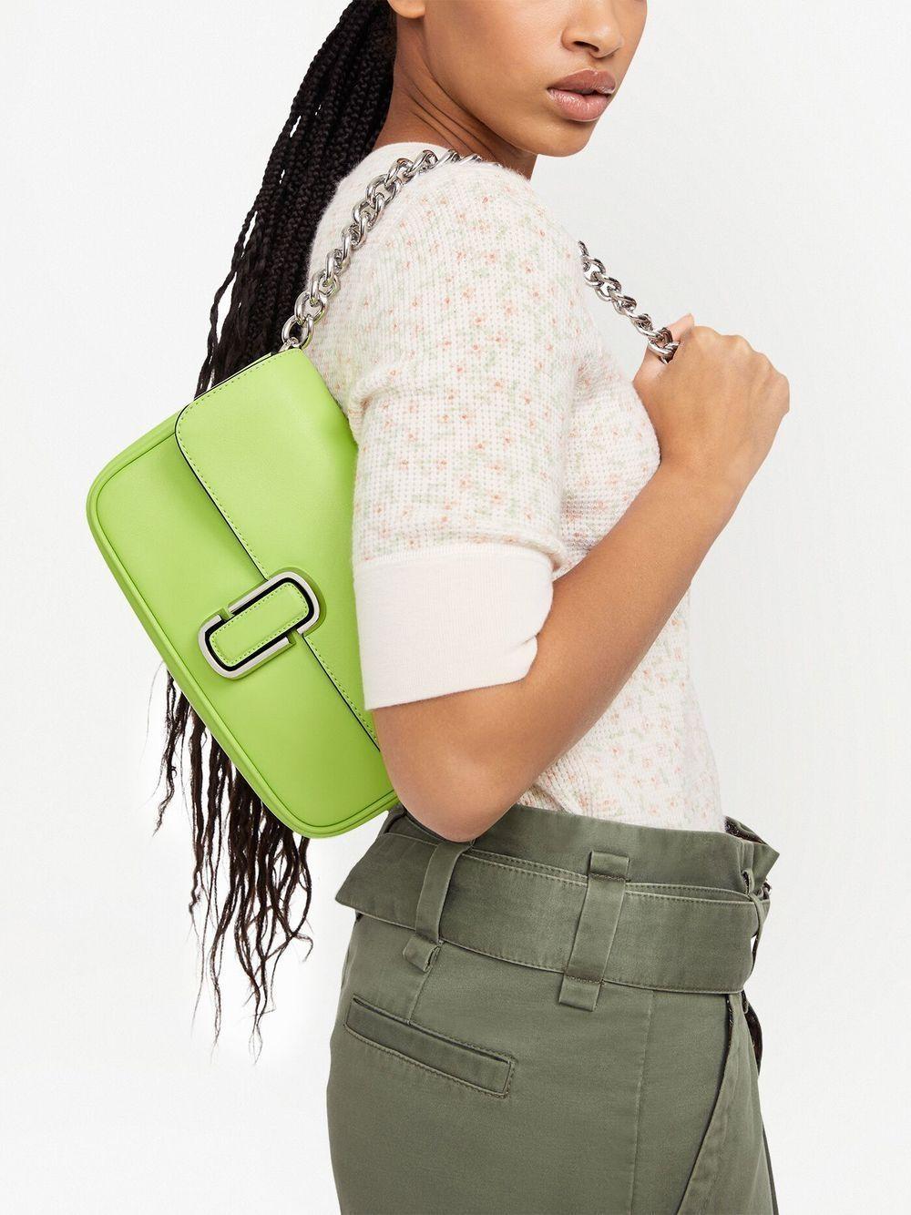 Cartera Marc Jacobs The Shoulder Green Glow L-2