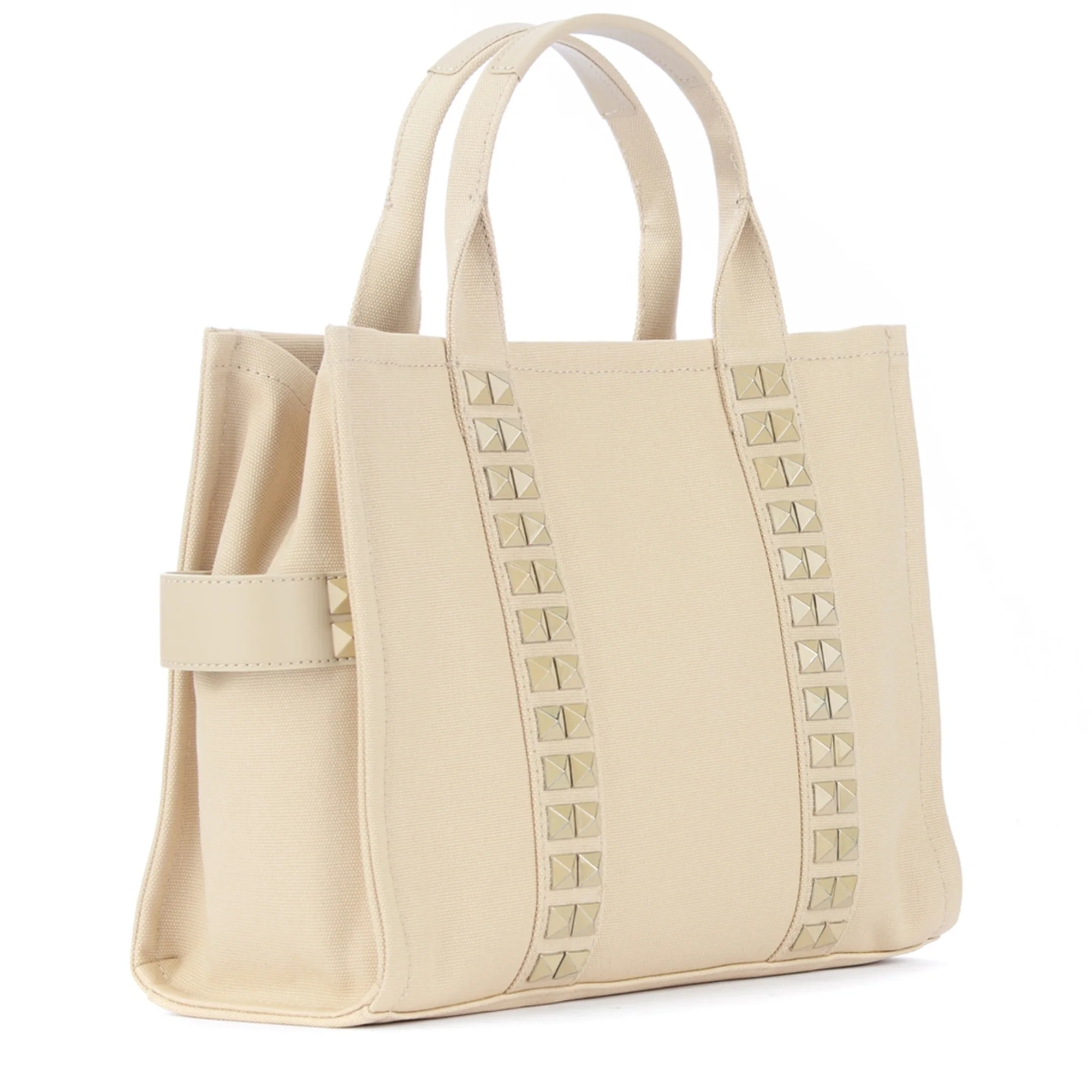 The Studded Tote Bag Marc Jacobs Beige Medium-6