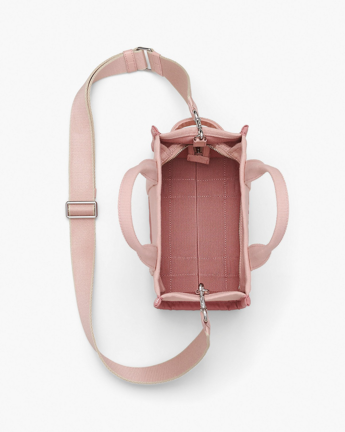 The Jacquard Small Tote Bag Marc Jacobs Rosa-4