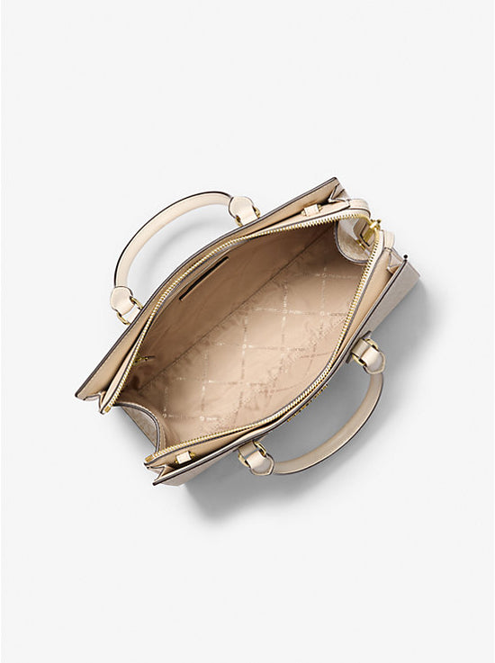 Cartera Michael Kors Sheila Pale Gold-2