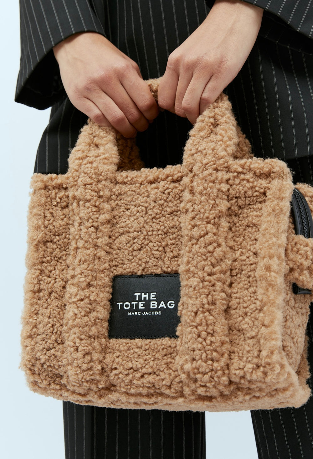 The Teddy Tote Bag Marc Jacobs Small Brown-0