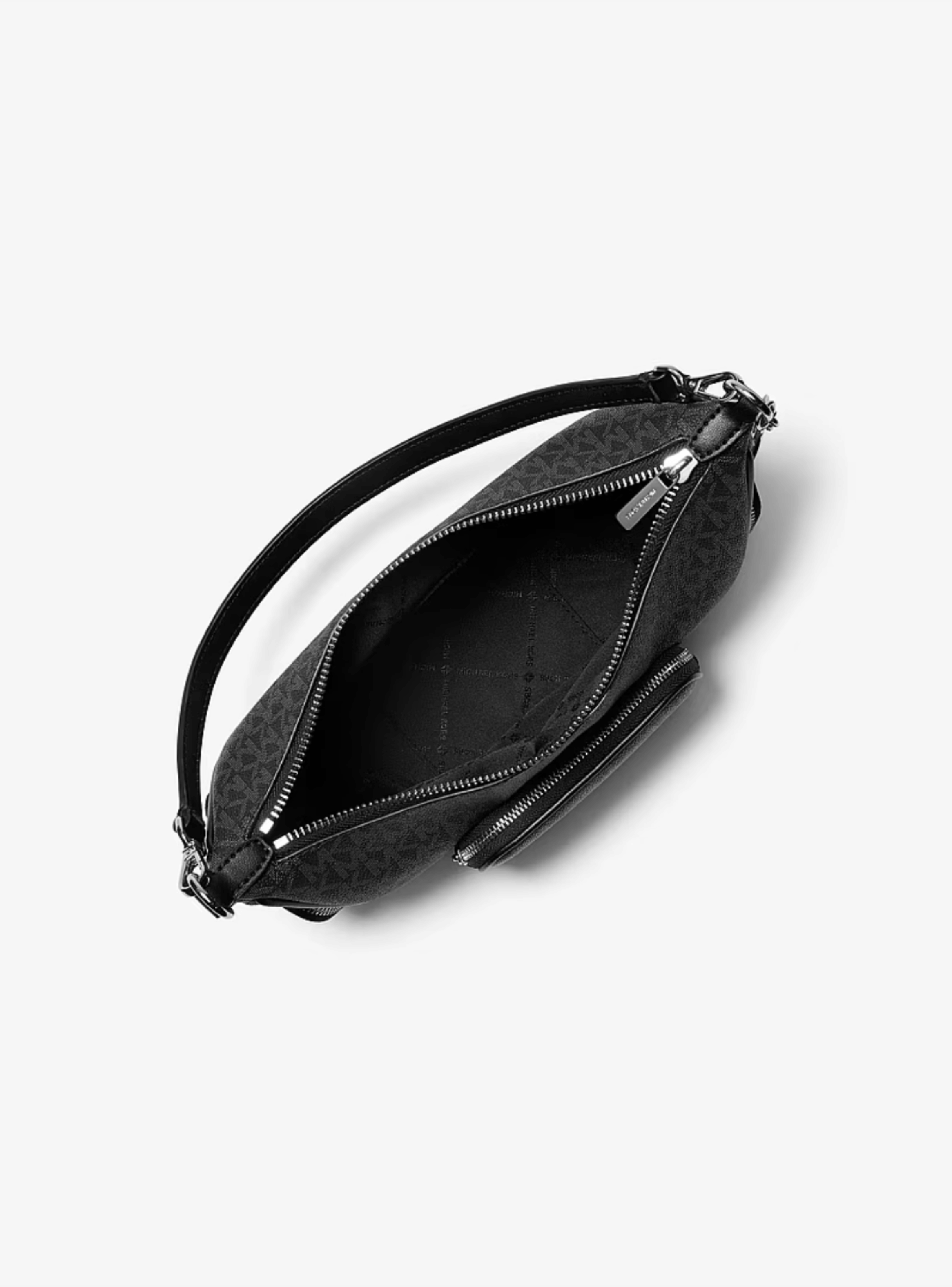 Cartera Crossbody Michael Kors Merritt Negra-2