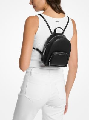 Mochila Michael Kors Jaycee XS Conv Zip Pkt Bkpk Leather Black-3