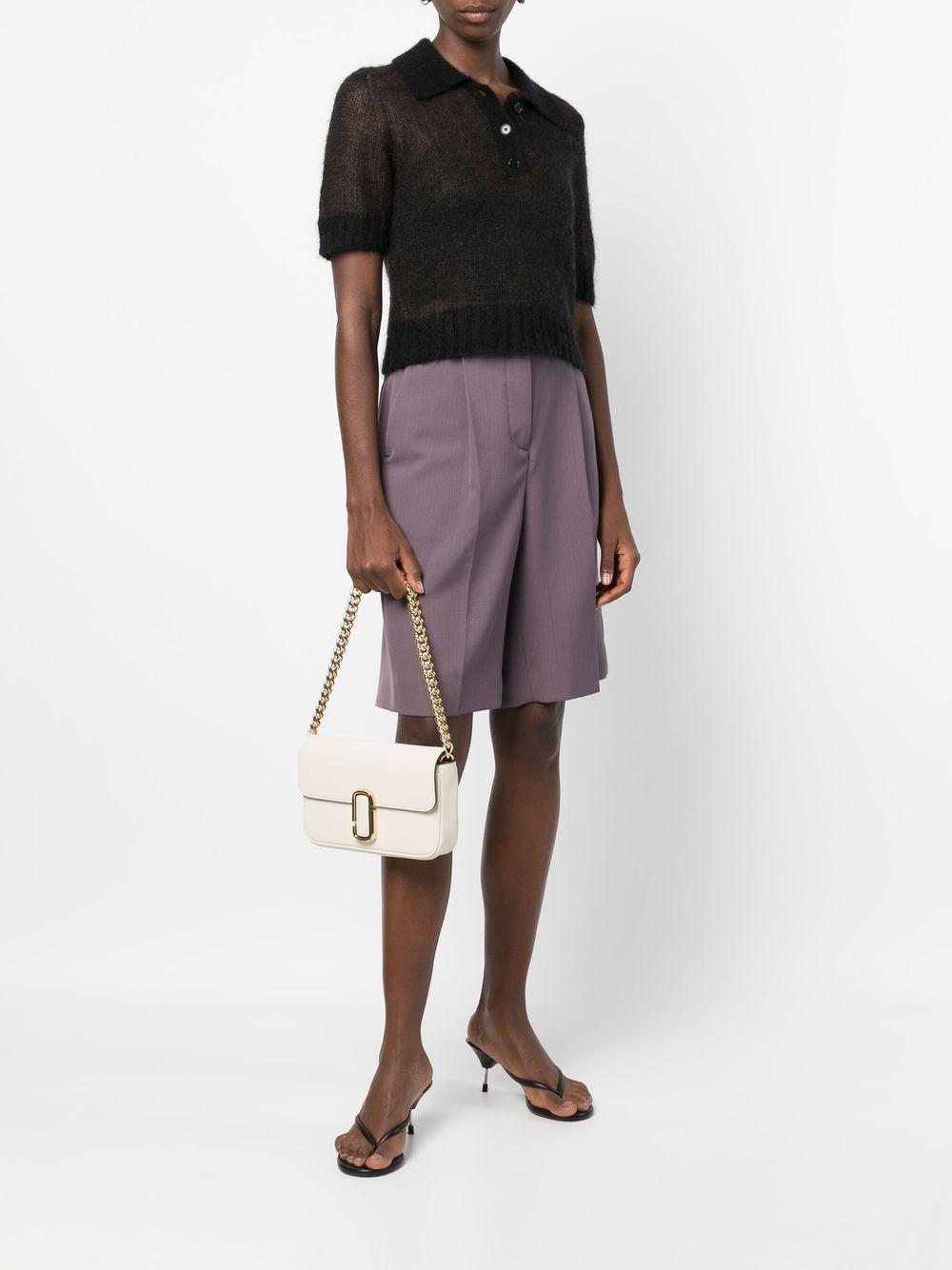 Cartera Marc Jacobs The Shoulder Cloud white L-4