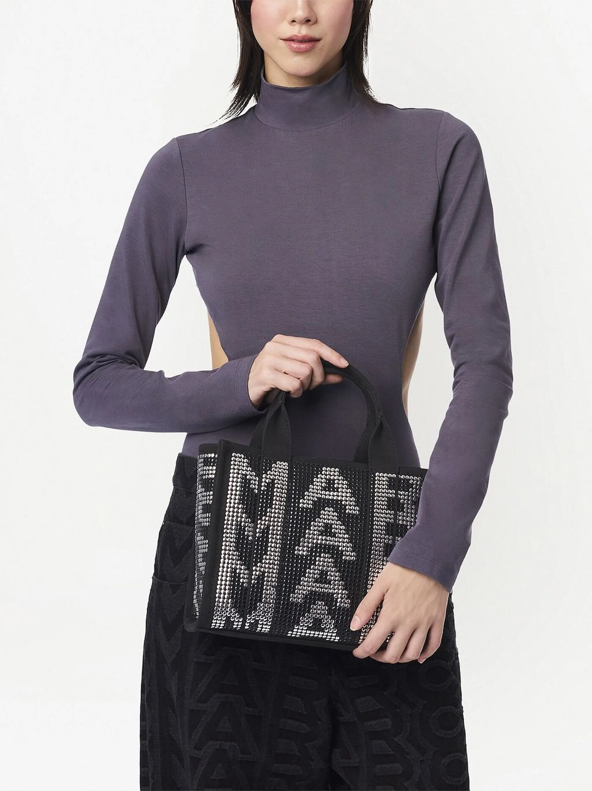 The Tote Bag Marc Jacobs Black Multi Small-2