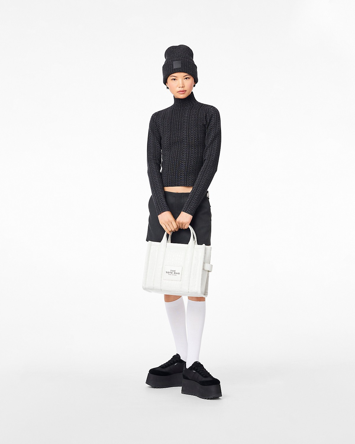 The Tote Bag Marc Jacobs Ivory Mediana-2
