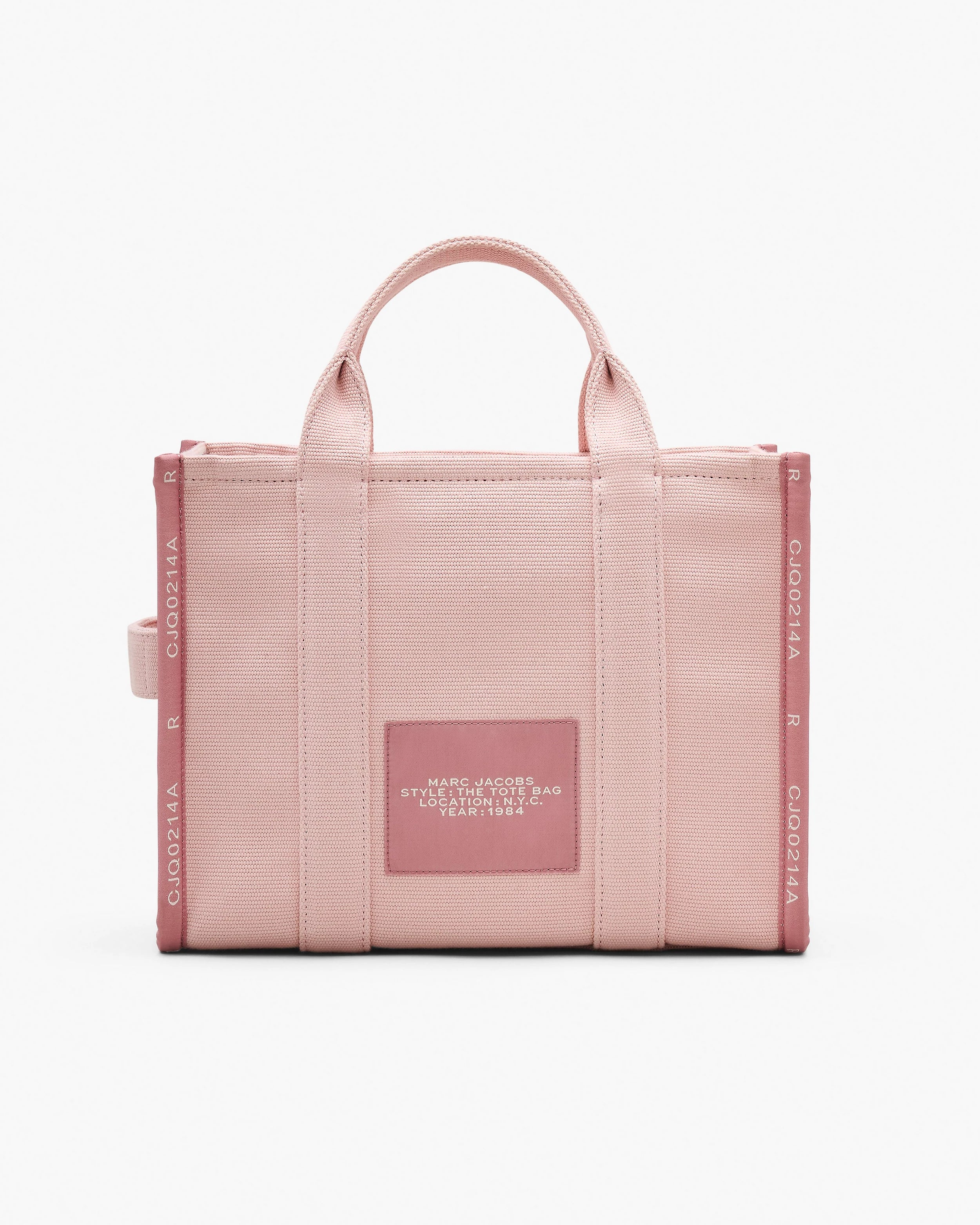 The Jacquard Medium Tote Bag Marc Jacobs Rosa-4