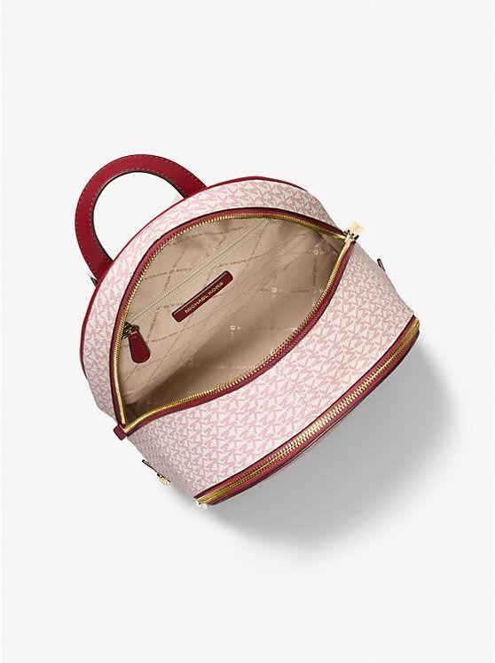 Mochila Michael Kors Rhea Medium Cherry-2
