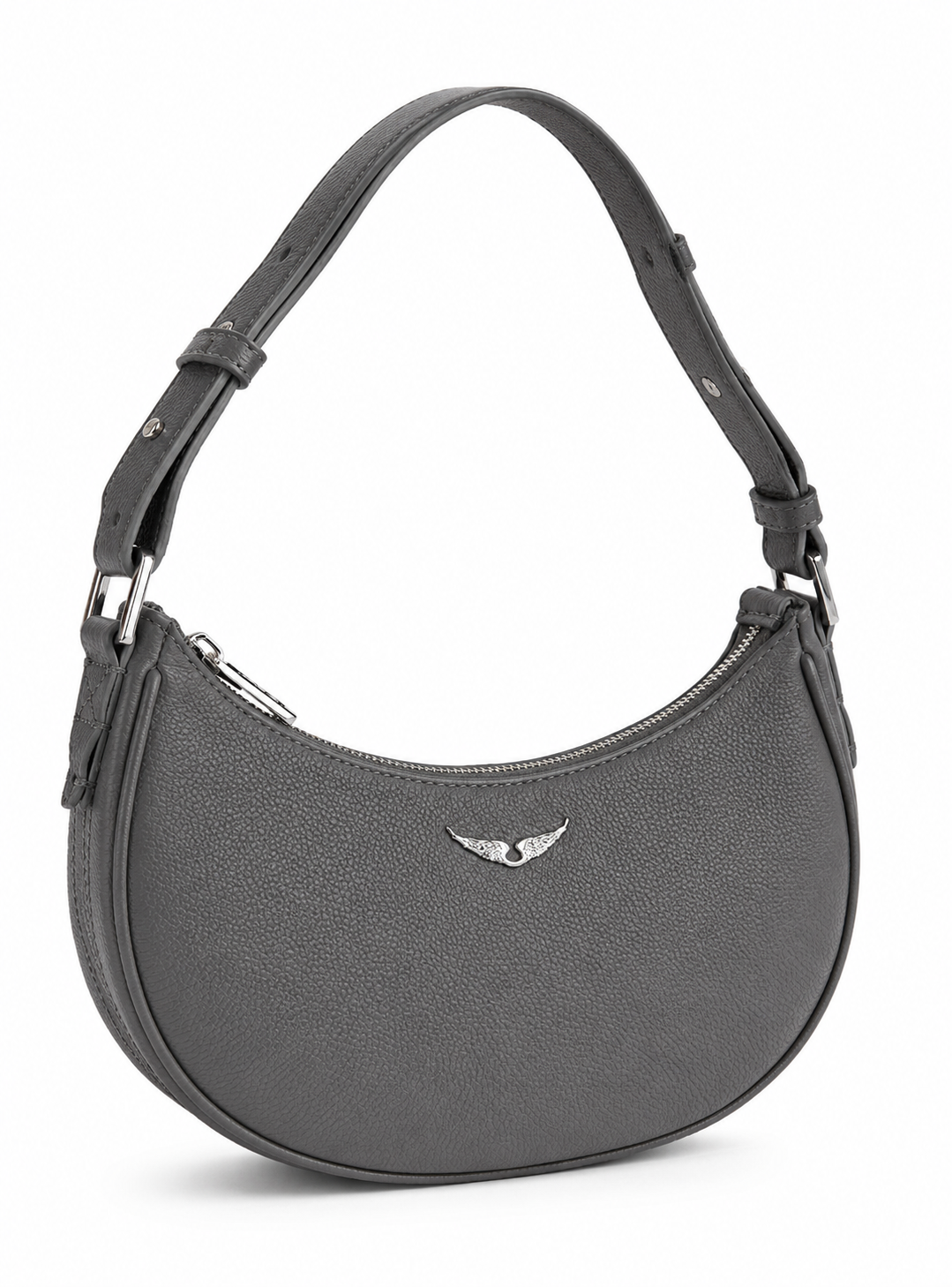 Crossbody Zadig Voltaire Moonvibe Gris-2
