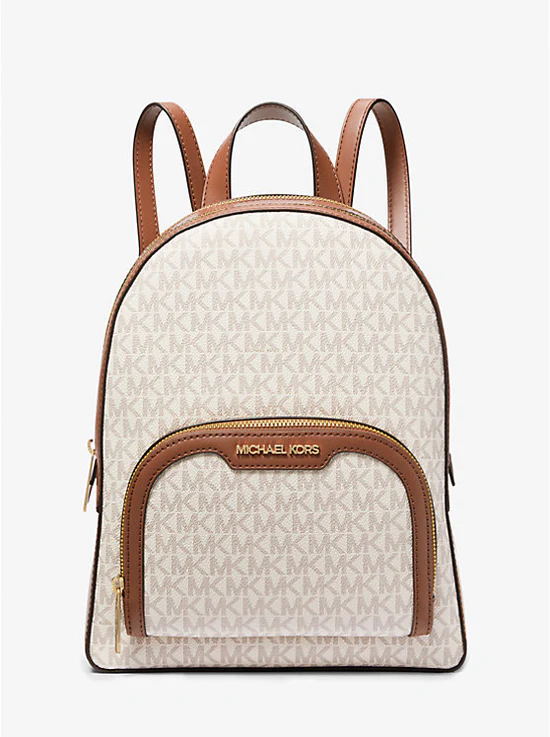 Mochila Michael Kors Jaycee Vainilla Mediana-0