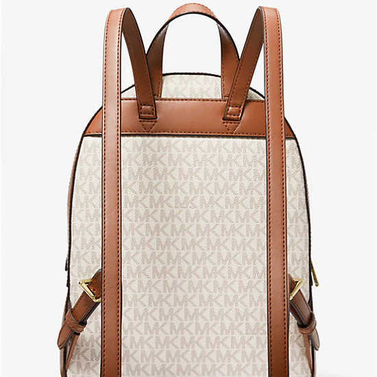 Mochila Michael Kors Jaycee Vainilla Mediana-2
