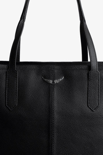 Cartera Zadig&Voltaire lolita wings grained leather black-4