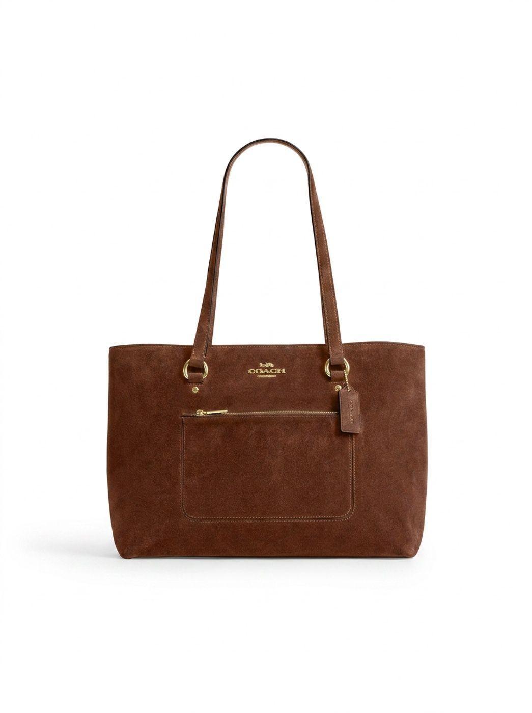 Tote Coach Station Cafe Ante Piel Lisa-0